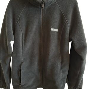 Columbia Men’s Full Zip Fleece Jacket Black XXL Zip Pockets